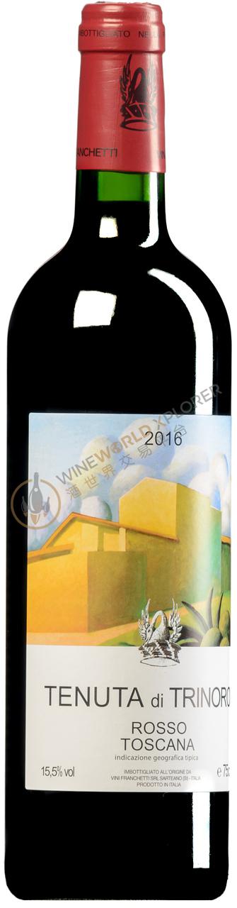 ワイン TENUTA di TRINORO ROSSO TOSCANA 2003 Tenuta di Trinoro, Rosso 2003 - WineWorld Xplorer